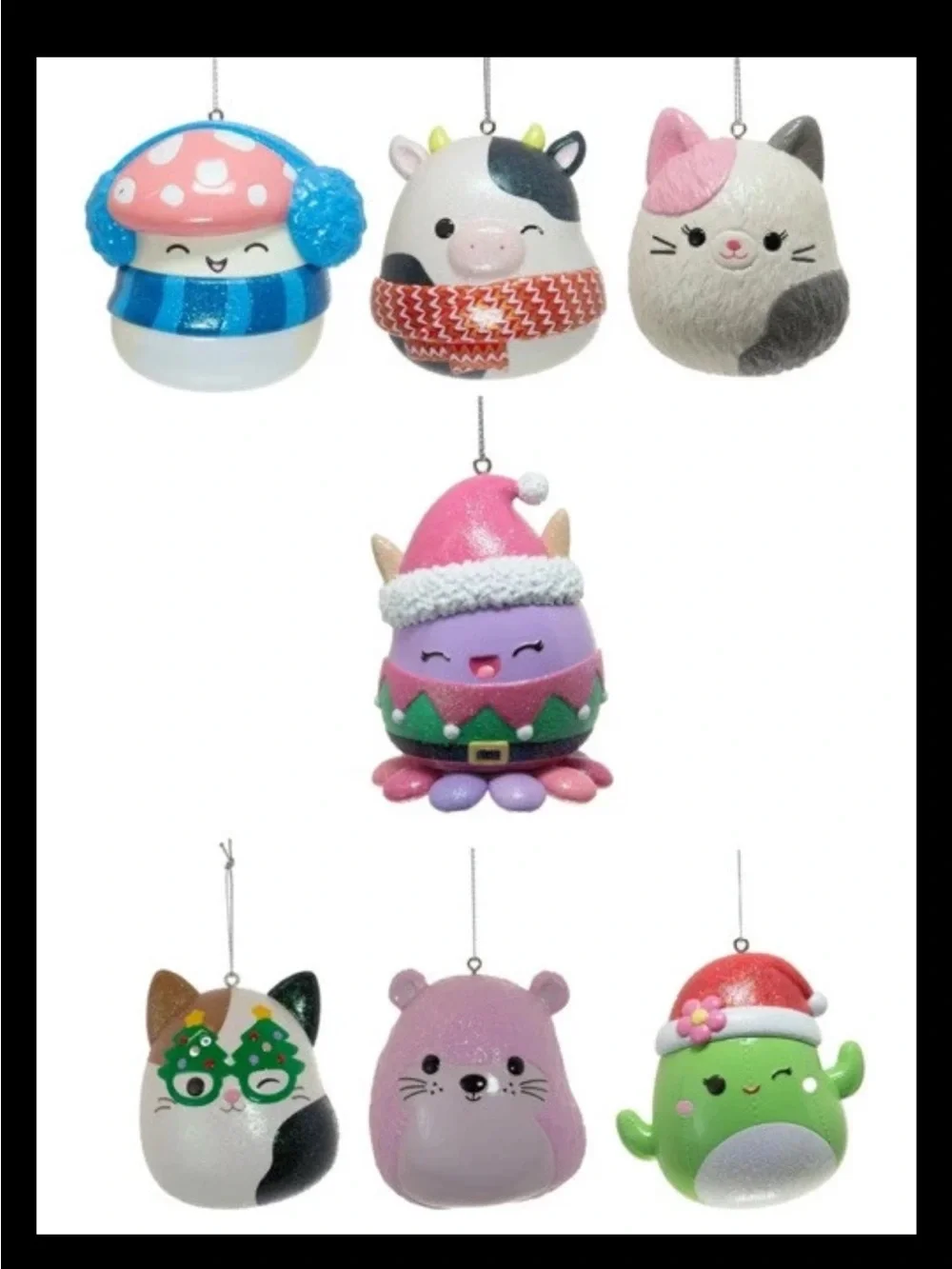 NWT Squishmallows Maritza Cactus Holiday Ornament Kurt Adler